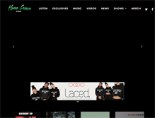 Tablet Screenshot of homegrownradio.net